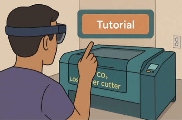 AR User Flow Storyboard